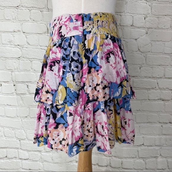 Urban Outfitters Floral Miniskirt Size 8 NWT - Picture 3 of 12
